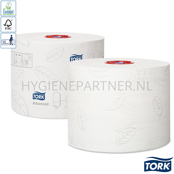 PA051027 Tork Mid-Size toiletrol T6 2-laags Advanced wit